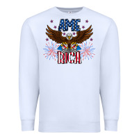 White America eagle Premium Sweatshirt - CowhideDigitalArt