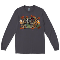 Smoke Cozy season Fall Long Sleeve Tee - NancyCooperArtShop