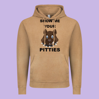 Show Me Your Pitties Vintage Hoodie Designed By Bettercallsaul