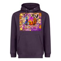 Plum 1st Halloween Heavyweight Hoodie - CowhideDigitalArt