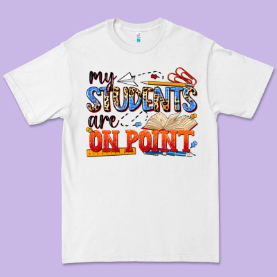 My Students Are On Point Premium Tee Designed By Nancycooperartshop