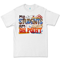 White my students are on point Premium Tee - NancyCooperArtShop