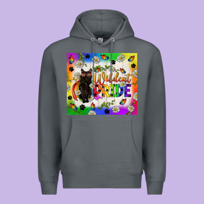 Wildcat Pride Lgbtq Tumbler Premium Hoodie Designed By Bundleandbundleshop