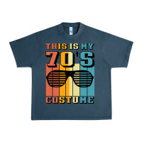 Midnight Navy This İs My 70'S Costume Urban Heavy Tee - Bettercallsaul