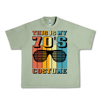 Oil Green This İs My 70'S Costume Urban Heavy Tee - Bettercallsaul