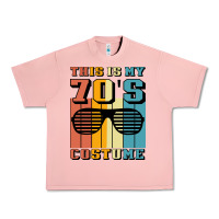 Salmon This İs My 70'S Costume Urban Heavy Tee - Bettercallsaul