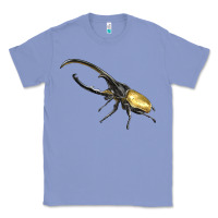 Colony Blue Hercules Beetle Side Classic Tee - LillyAllenDesigns