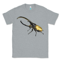 Heather Grey Hercules Beetle Side Classic Tee - LillyAllenDesigns