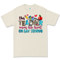 Bone this teacher wears her her on her sleeve Premium Tee - NancyCooperArtShop