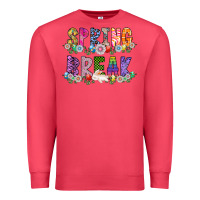 Cardinal SPRING BREAK Premium Sweatshirt - CowhideDigitalArt