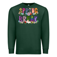 Sports Green SPRING BREAK Premium Sweatshirt - CowhideDigitalArt