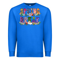 True Royal SPRING BREAK Premium Sweatshirt - CowhideDigitalArt