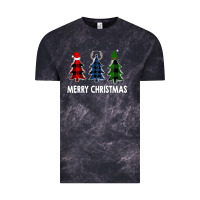 Cloud Black Merry Christmas Vintage Tee - Bettercallsaul