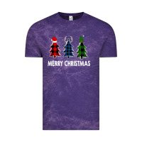 Cloud Purple Merry Christmas Vintage Tee - Bettercallsaul