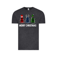 Vintage Black Merry Christmas Vintage Tee - Bettercallsaul