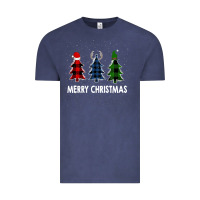 Vintage Denim Merry Christmas Vintage Tee - Bettercallsaul