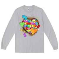 Moon Dust Autism hearts Long Sleeve Tee - NancyCooperArtShop