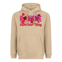 Mushroom Be Mine Valentines Day Heavyweight Hoodie - CowhideDigitalArt