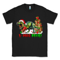 Black T- Rex X-Mas Mood Classic Tee - RanaPortraitStore