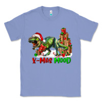 Colony Blue T- Rex X-Mas Mood Classic Tee - RanaPortraitStore