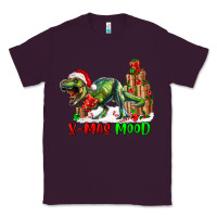 Plum T- Rex X-Mas Mood Classic Tee - RanaPortraitStore