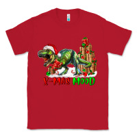 Red T- Rex X-Mas Mood Classic Tee - RanaPortraitStore
