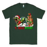 Sports Green T- Rex X-Mas Mood Classic Tee - RanaPortraitStore