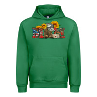 Emerald mom boots hat and sunflower Urban Hoodie - Artiststas