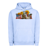 Pigment Grape Ice mom boots hat and sunflower Urban Hoodie - Artiststas