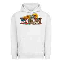 Pigment Lunar Rock mom boots hat and sunflower Urban Hoodie - Artiststas