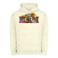 Pigment Pistachio mom boots hat and sunflower Urban Hoodie - Artiststas
