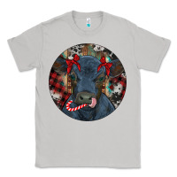 Moon Dust Black Angus Calf Christmas Classic Tee - RanaPortraitStore