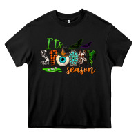 Black it's spooky season Heavy Core Tee - NancyCooperArtShop