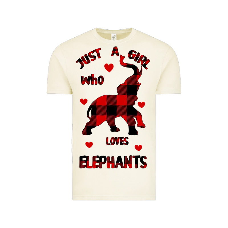 Just A Girl Who Loves Elephants - Elephant Vintage Tee by Bettercallsaul | Teevron