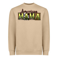 Mushroom American Mama  Mother's Day Heavyweight Sweatshirt - CowGirlArtShop