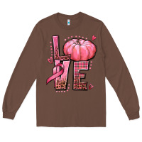 Chestnut love cancer pumpkin Long Sleeve Tee - texasbilliewilder