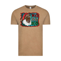 Vintage Coffee african american santa ho ho ho Vintage Tee - RanaPortraitStore