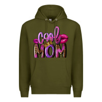 Army Green Cool mom Mother's Day Premium Hoodie - FaDigitalArtStudio
