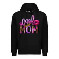Black Cool mom Mother's Day Premium Hoodie - FaDigitalArtStudio