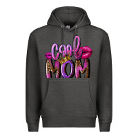 Charcoal Heather Cool mom Mother's Day Premium Hoodie - FaDigitalArtStudio