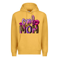 Mustard Cool mom Mother's Day Premium Hoodie - FaDigitalArtStudio