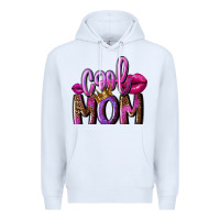 White Cool mom Mother's Day Premium Hoodie - FaDigitalArtStudio