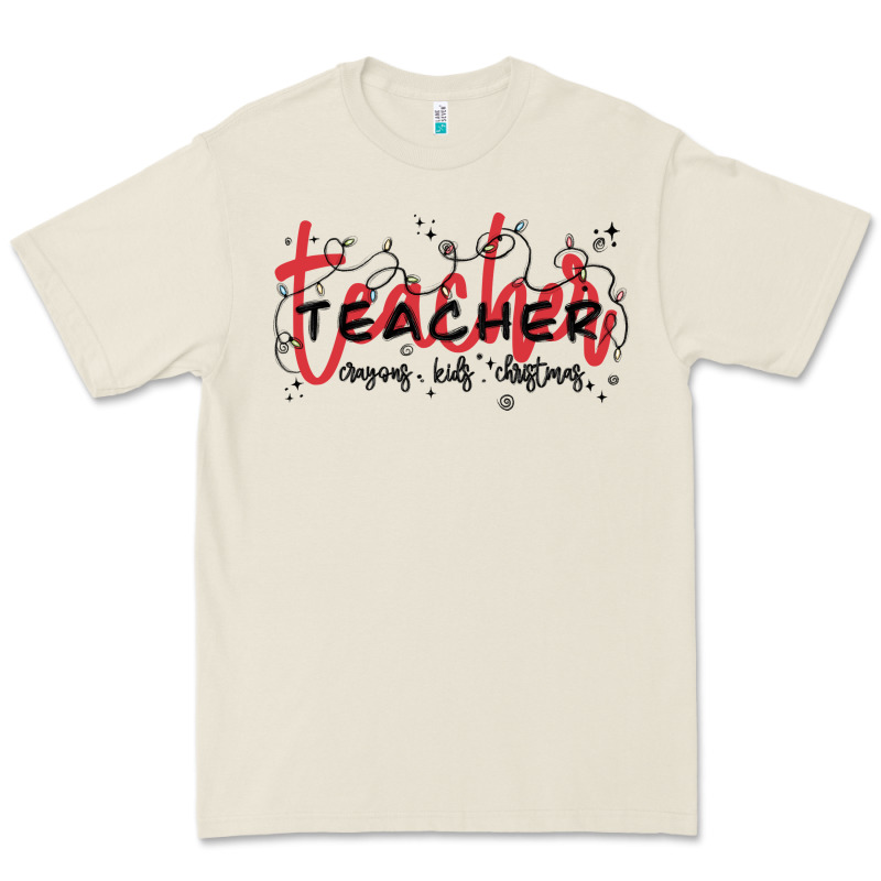 Christmas Teacher Premium Tee by MaliasSmallBusiness | Teevron
