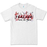 White christmas teacher Premium Tee - MaliasSmallBusiness