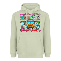 Matcha captain of the struggle bus bus Heavyweight Hoodie - CowhideDigitalArt