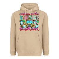 Mushroom captain of the struggle bus bus Heavyweight Hoodie - CowhideDigitalArt