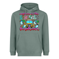 Sage captain of the struggle bus bus Heavyweight Hoodie - CowhideDigitalArt