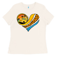 Bone Bus Driver Off Duty Heart Ladies Tee - Jasminsmagicworld