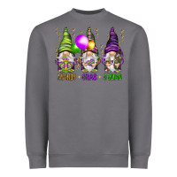 Storm Mardi Gras squad with gnomies Heavyweight Sweatshirt - HowdyJamesFarm
