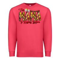 Cardinal this mama is raising ballers softball and baseball Premium Sweatshirt - CowhideDigitalArt